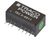 Convertor DC/DC TRACO POWER TEC 2-0911, 2W, 5V, 400mA, Intrare 4.5-13.2V, Carcasa SIP8, Protectie SCP