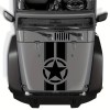 Sticker autoadeziv pentru vehicule Off Road, model &quot;Army Star&quot;, dimensiune 90 x 43 cm, culoare Neagra FAVLine Selection, Oem