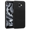 Husa pentru Samsung Galaxy J6 Plus, Silicon, Negru, 46596.01, Carcasa, Kwmobile