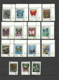 SIERRA LEONE 1987 FAUNA INSECTE FLUTURI