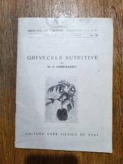 Ghivecele nutritive - Dr. D. Andronicescu / R4P1F foto