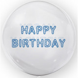 Balon 45cm Happy Birthday, Oem