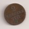 Moneda 2 kreuzer - 1851 G