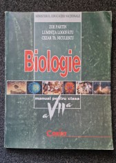 BIOLOGIE MANUAL PENTRU CLASA A VII-A - Partin, Logofatu, Niculescu