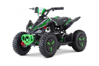 ATV electric NITRO ECO Python 1000W 36V Snowy tyre, cu 3 Viteze, culoare verde foto