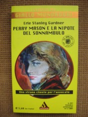 Erle Stanley Gardner - Perry Mason e la nipote del sonnambulo (in limba italiana)