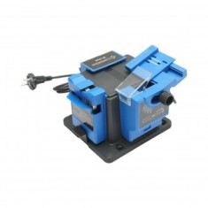 Masina de ascutit cutite elctrica 220V, 65W, 7000rpm, unghi 15-50&deg;, latime ascutire 6-51mm, burghie 3-13mm, foarfece, dalti, rindele