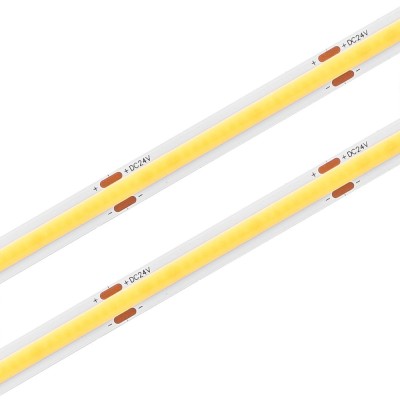 Banda LED COB alb natural, 24V DC, 320LEDs m, 10m, IP20 foto