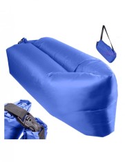 Saltea autogonflabila pentru camping plaja sau piscina tip sezlong 230 - 70cm