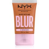 NYX Professional Makeup Bare With Me Blur Tint make up hidratant culoare 12 Medium Dark 30 ml