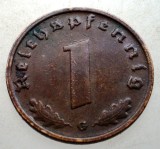 B.139 GERMANIA 1 REICHSPFENNIG 1939 G