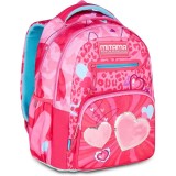 Cumpara ieftin Ghiozdan cu 3 compartimente, Mitama, New Plus, Furry Pink