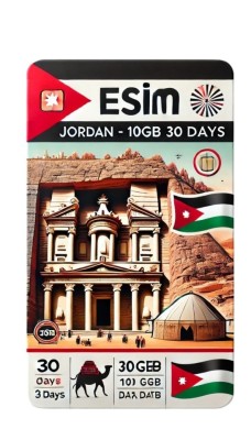 eSIM Jordan 10GB 30Days foto