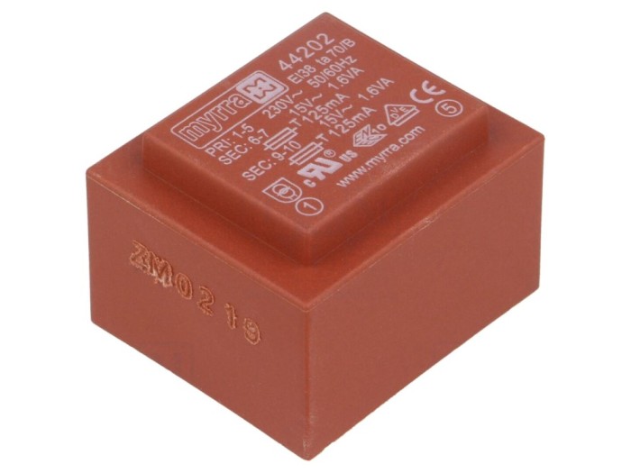 Transformator PCB &icirc;ncapsulat 3,2VA 230V