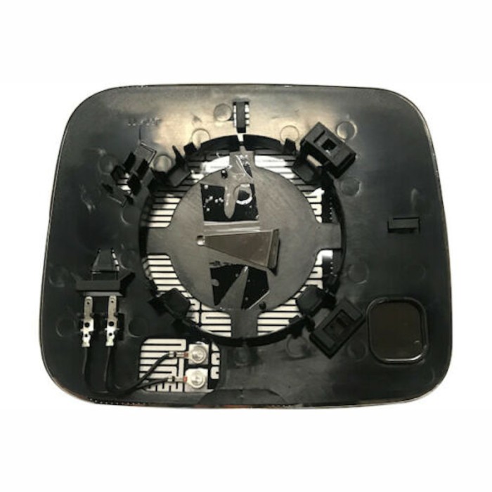 Geam oglinda exterioara cu suport fixare Jeep Renegade (Bu), 09.2014-, partea Dreapta, incalzit; sticla convexa; geam cromat, Aftermarket