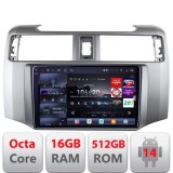 Navigatie Toyota 4runner 2009-2019 Android radio gps internet 8 core QLED 2K 16+512 360 Edotec CarStore Technology