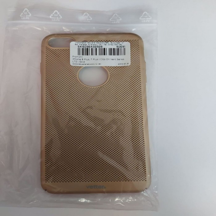 Husa Iphone 7 Plus si 8 Plus aurie