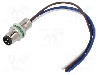 Conector M8, 4 pini, clasa etanseitate IP65, IP67, DEGSON ELECTRONICS - SD-M8A-04P-MM-SH7B10-00A(H)
