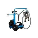 Aparat de muls vaci EMT BLUE cu 1 post si loc de un bidon