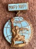 QW9 N9 76 - Insigna - tematica pace, Romania de la 1950