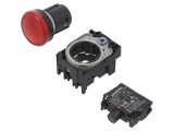 Lumină de control LED 22mm IP67 24VAC