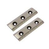 Set 2 lame (cutite) tambur pentru tocator crengi Micul Fermier 18x5,5 cm