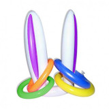 Urechi gonflabile de iepure cu 4 inele gonflabile pentru copii