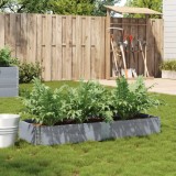Cumpara ieftin Jardinieră de grădină, gri, 150x50 cm, lemn masiv pin
