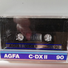 AGFA C-DX II - Chrome/90min/Caseta de colectie - Stare: ca noua /made in RFG