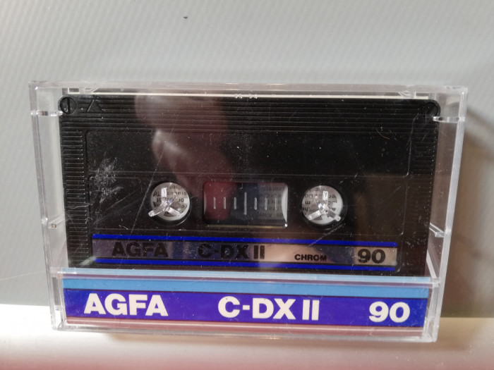 AGFA C-DX II - Chrome/90min/Caseta de colectie - Stare: ca noua /made in RFG