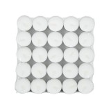 Lumanari Pastila Ceara Alba 4h Neparfumate Set 100 buc DNC