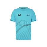 Mercedes AMG Petronas tricou de bărbați George&nbsp;Russell Sports blue F1 Team 2024 - XXL, Stichd