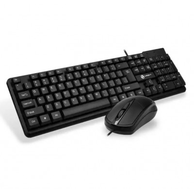 Kit tastatura si mouse cu fir OMC pentru birou si gaming foto