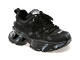 Pantofi sport GRYXX negri, 875-5, din material textil