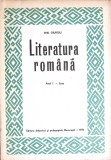 LITERATURA ROMANA. ANUL I - LICEU-EMIL GIURGIU-357724