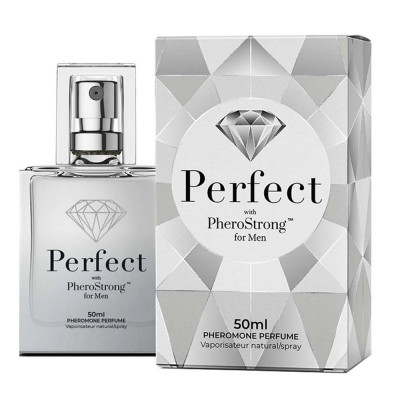 Parfum de parfum atrăgător Phero Strong Perfect pentru bărbați 50 ml foto