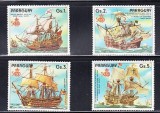 A12 S5 10 - Timbre foarte vechi - Paraguay - corabii, Transporturi, Nestampilat