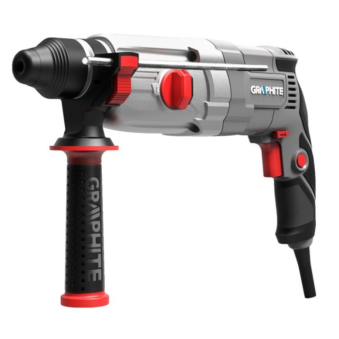Ciocan rotopercutor SDS+ 710 W, cutie GRAPHITE 58G537 HardWork ToolsRange