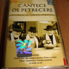 caseta audio - cantece de petrecere, gheorghe dinica, nelu ploiesteanu