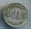 AX 232 MONEDA - ISLANDA - 10 AURAR -ANUL 1960 -STAREA CARE SE VEDE, Europa