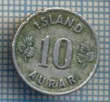 AX 232 MONEDA - ISLANDA - 10 AURAR -ANUL 1960 -STAREA CARE SE VEDE