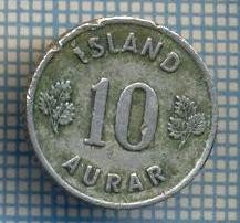 AX 232 MONEDA - ISLANDA - 10 AURAR -ANUL 1960 -STAREA CARE SE VEDE foto