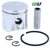 Piston complet drujba Husqvarna 36, 136, 137 Golf &Oslash; 38 mm