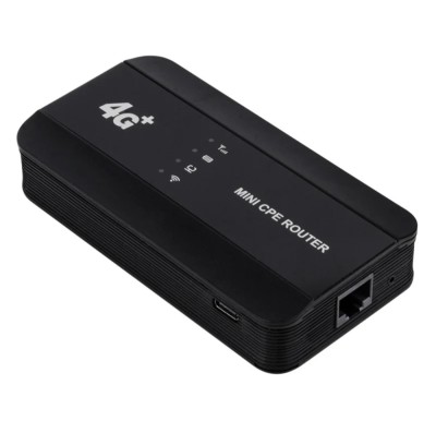 Router de buzunar WiFi 4G de tip C cu slot pentru cartelă SIM foto