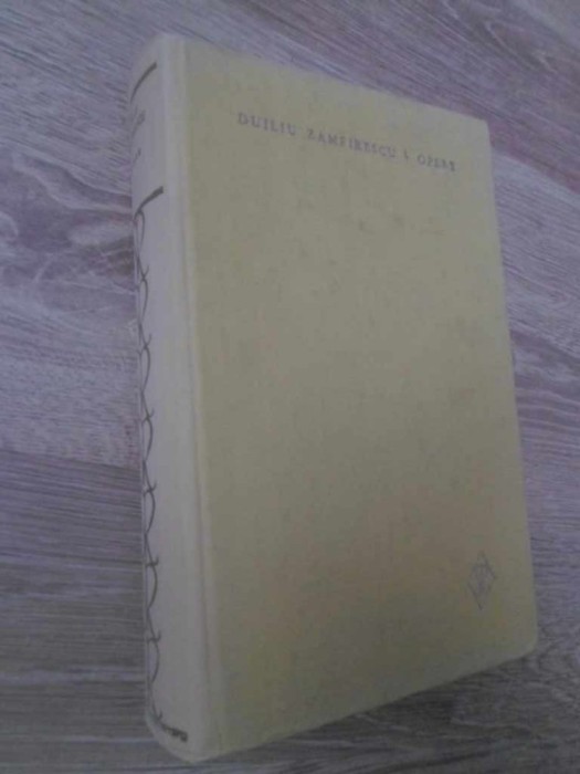 OPERE VOL.1 POEZII-DUILIU ZAMFIRESCU-233078