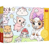 Puzzle trefl 160 animale mici