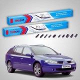 Cumpara ieftin Ștergătoare Renault Laguna II Grandtour Break 2001-2007 | Set Față Flat Premium &ndash; TeamCar&reg;