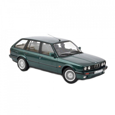 Macheta auto BMW 325i Touring 1990 Green, 1:18 Norev foto