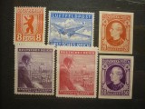 Set timbre Germania Stadt Berlin Luftfeldpost Boemia Hitler Slovacia Hlinka - A228