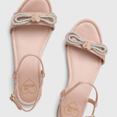 Love Moschino sandale femei, culoarea roz JA16181G1IJO0601